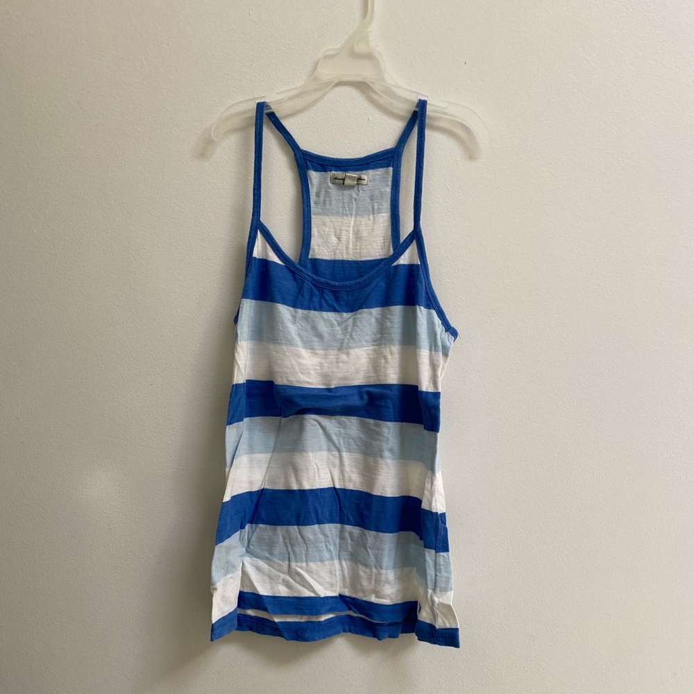 American Eagle Striped Tank Top M